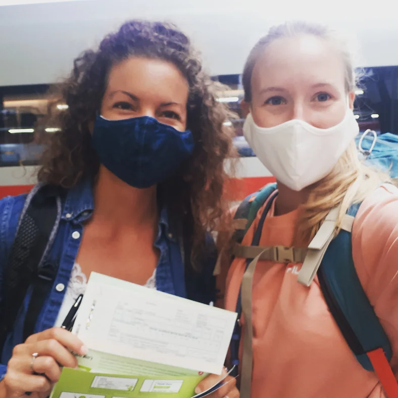 Interrail train travel